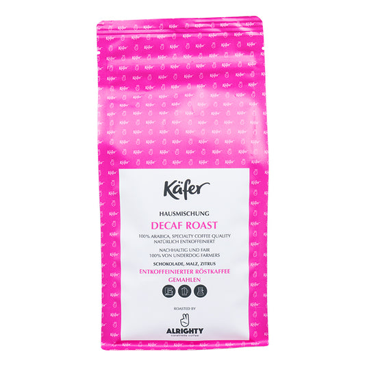 Decaf Roast, gemahlen