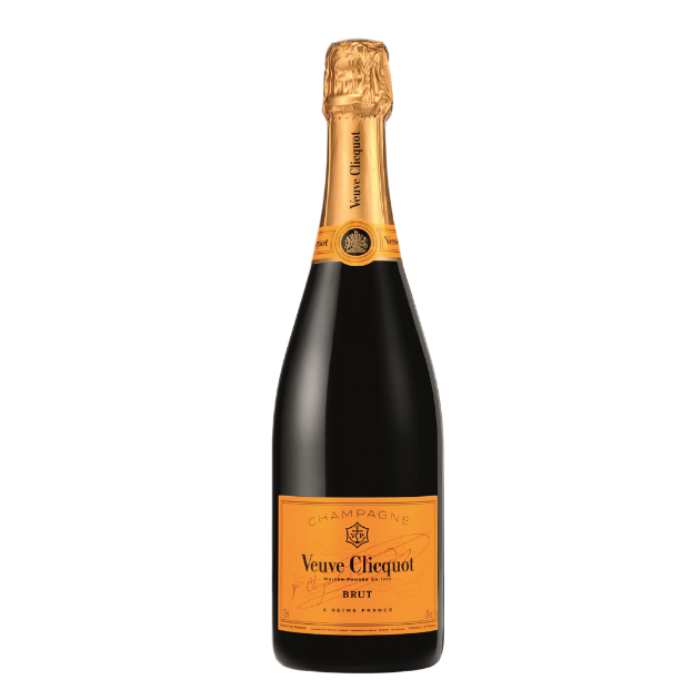 Veuve Clicquot Brut in Puffy Bag, Champagne, Frankreich