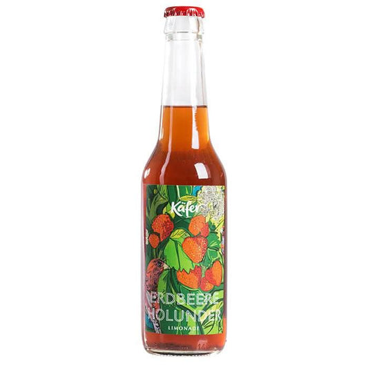 Erdbeere-Holunder Limonade (Mehrweg)