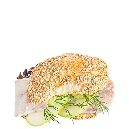 Geräucherter Aal Minisemmel
