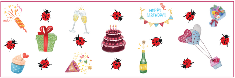 Haferl "Happy Birthday"
