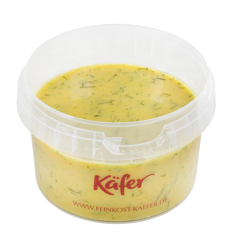 Honig Senf Sauce mit Dill