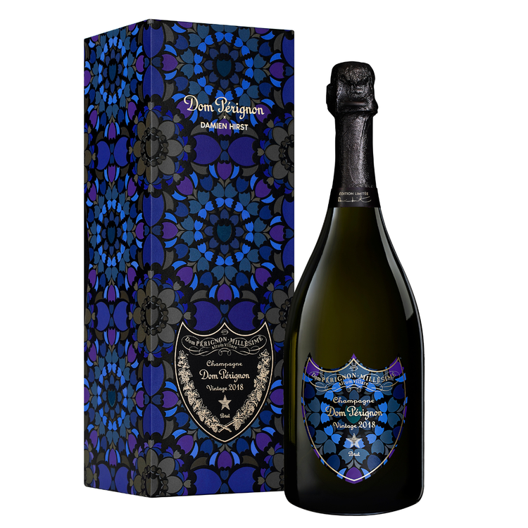 Dom Pérignon Brut Vintage 2018 Damien Hirst Limited Edition, Champagner, Frankreich
