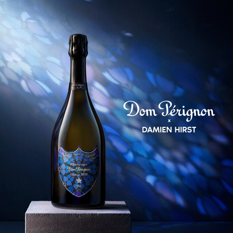 Dom Pérignon Brut Vintage 2018 Damien Hirst Limited Edition, Champagner, Frankreich