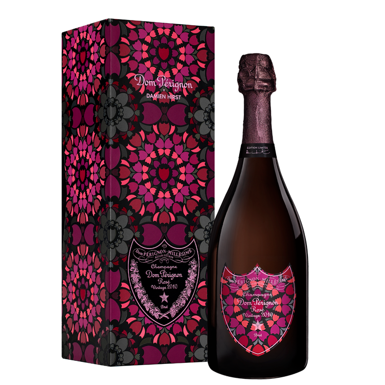Dom Pérignon Rosé Vintage 2010 Damien Hirst Limited Edition, Champagner, Frankreich