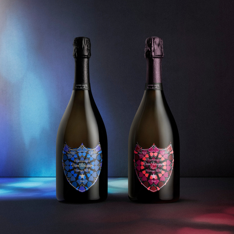 Dom Pérignon Brut Vintage 2018 Damien Hirst Limited Edition, Champagner, Frankreich