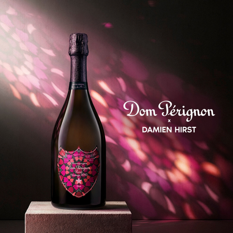 Dom Pérignon Rosé Vintage 2010 Damien Hirst Limited Edition, Champagner, Frankreich
